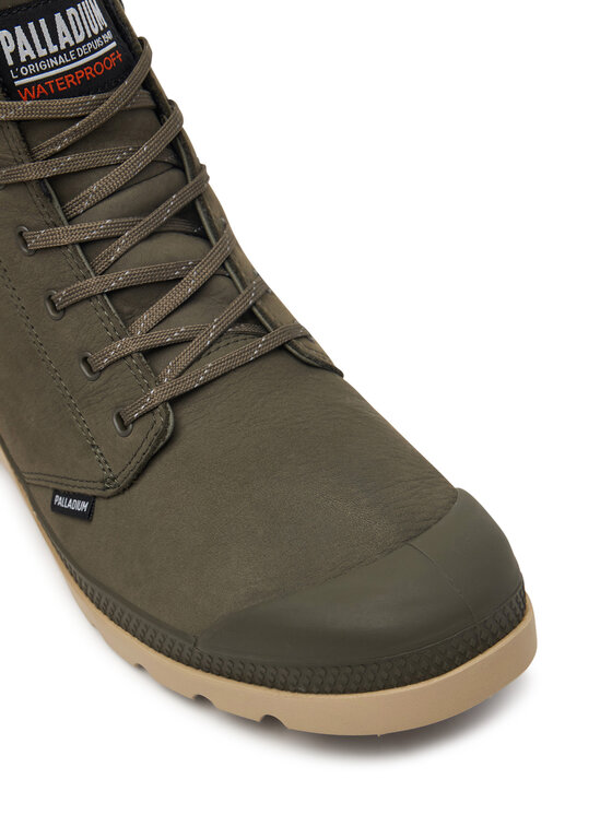 Palladium Trapery Palladium Pampa Lite+ Zip Wp+ 79577-325-M Zielony ciemny
