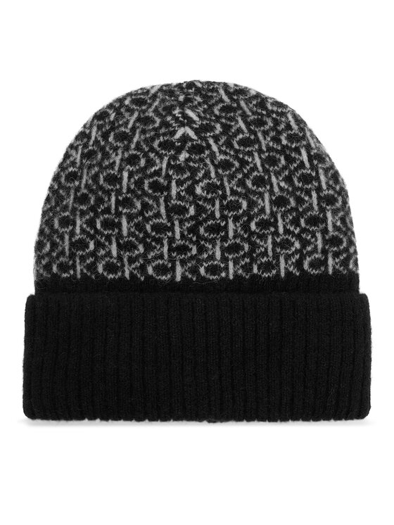 Calvin Klein Berretto Calvin Klein Monogram Fold K60K612595 Nero