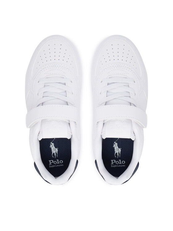 Polo Ralph Lauren Снікерcи Polo Ralph Lauren RL05010101 Білий