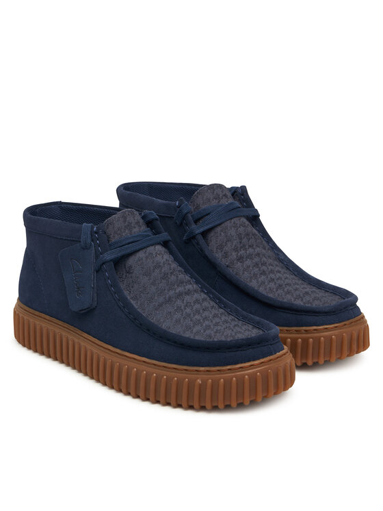 Clarks Черевики Clarks Torhill Hi 26183427 Cиній