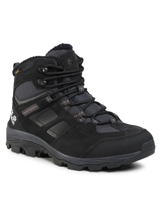 Jack Wolfskin Turistiniai batai Jack Wolfskin Vojo 3 Wt Texapore Mid W 4042391 Juoda