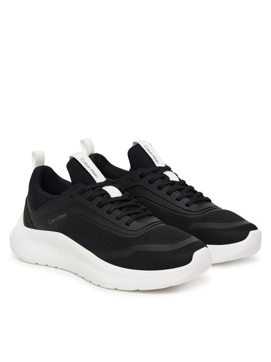 Calvin Klein Sneakers Calvin Klein Light Eva Run Sock Mesh Lycra HW0HW03023 Nero