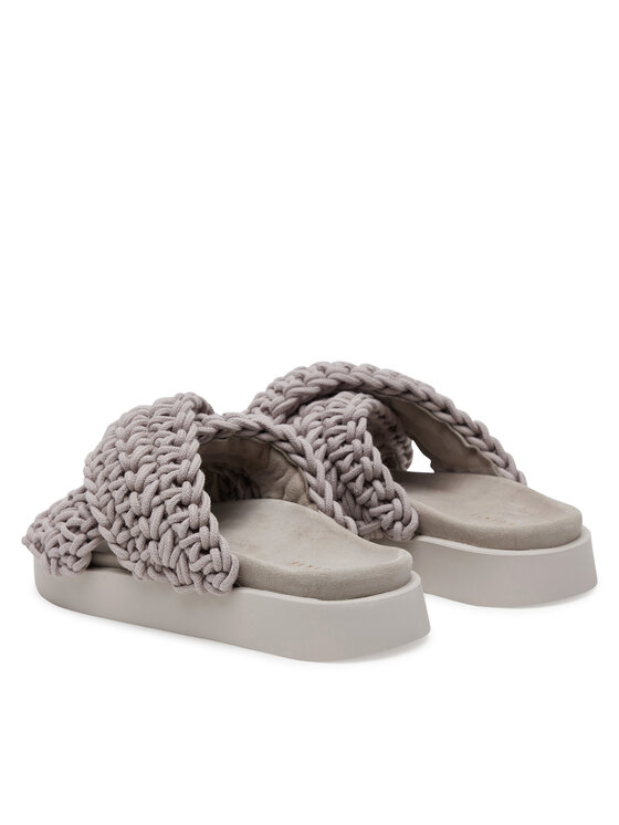 Inuikii Шльопанці Inuikii Woven Stones 70104-105 202 Сірий