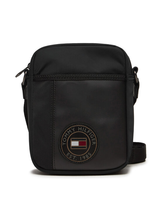 Tommy Hilfiger Torbica za okrog pasu Tommy Hilfiger AM0AM12691 Črna