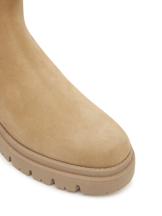 Tamaris Kotníková obuv s elastickým prvkem Tamaris 1-25992-41 Béžová