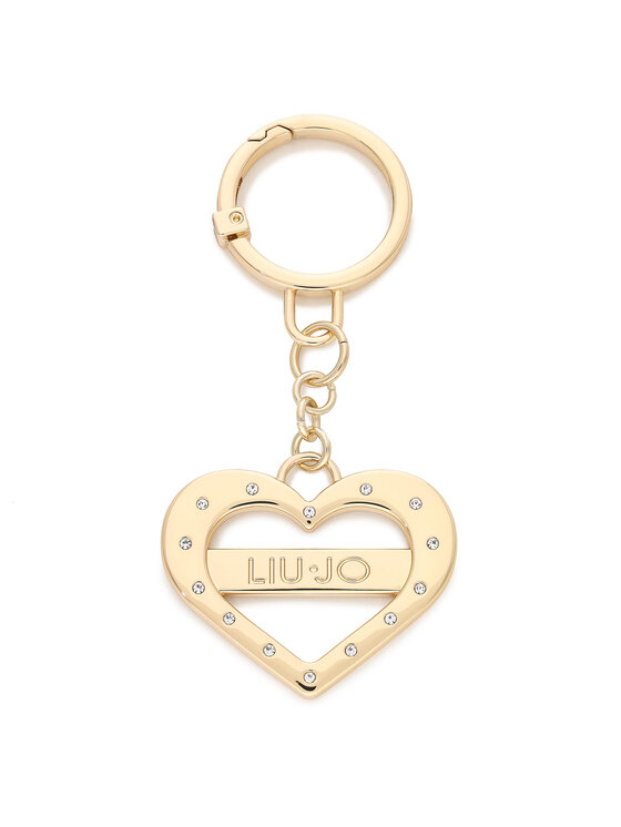 Liu Jo Přívěsek Liu Jo Key Ring Heart NF1145 A0001 Zlatá