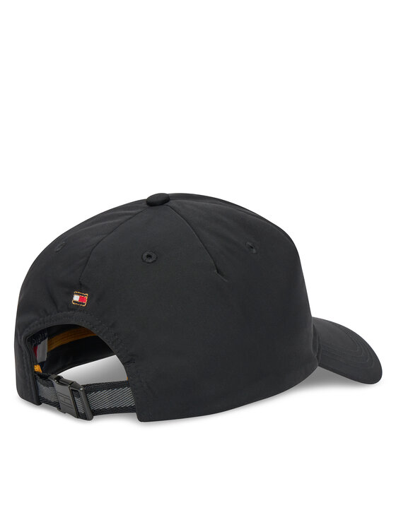 Tommy Hilfiger Cepure ar nagu Tommy Hilfiger F1 Movie AM0AM13965 Melns