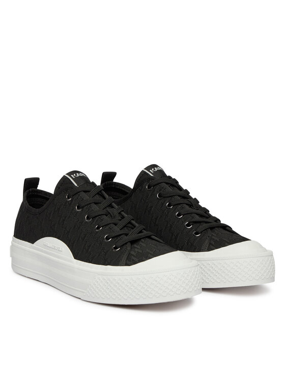 KARL LAGERFELD Trampki KARL LAGERFELD Kampus Max V KL50516 Czarny