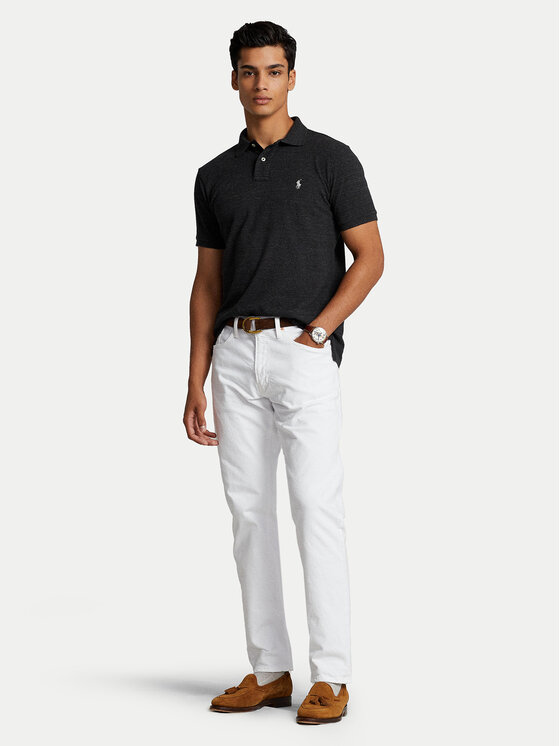 Polo Ralph Lauren Polo Ralph Lauren Поло 710680784011 Чорний Custom Slim Fit