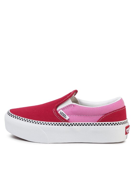 Vans Πάνινα παπούτσια Vans Classic Slip-On P VN0A3TL1WVX1 Κόκκινο