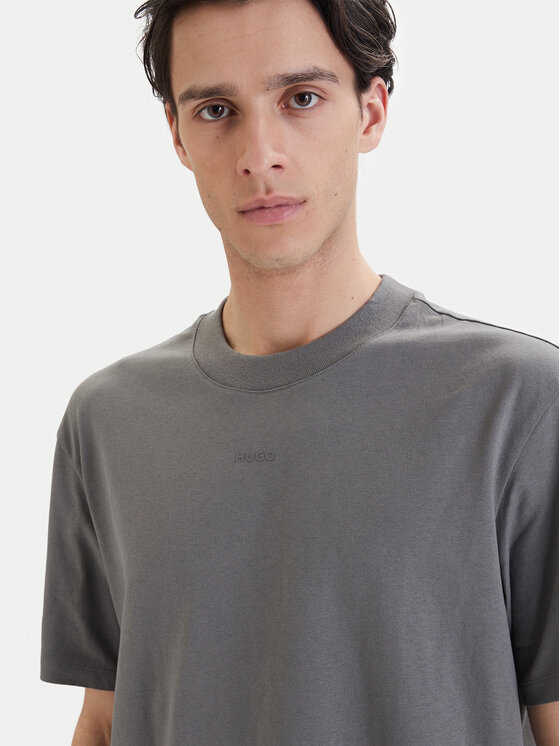 HUGO HUGO Camiseta Dapolino 50488330 Gris Relaxed Fit