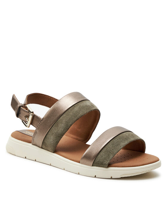 Geox Σανδάλια Geox D Dandra D35NNA 0AJ22 C5MF3 Μπεζ