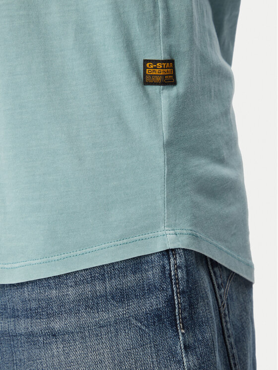 G-Star Raw G-Star Raw Camiseta Lash D16396-2653 Turquesa Regular Fit