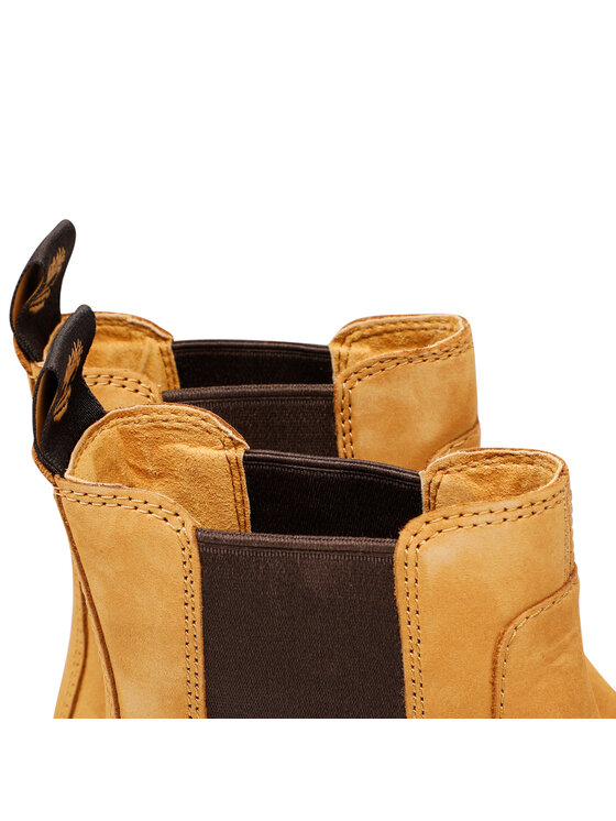 Timberland Členková obuv s elastickým prvkom Timberland Cortina Valley Chelsea TB0A5VAG231 Hnedá