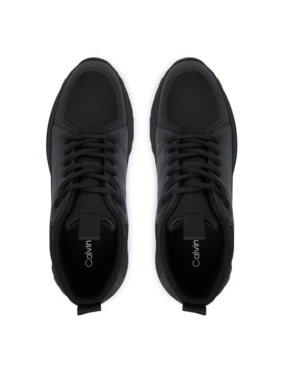 Calvin Klein Сникърси Calvin Klein Hike Runner Laceup Tech Mix YM0YM01417 Черен