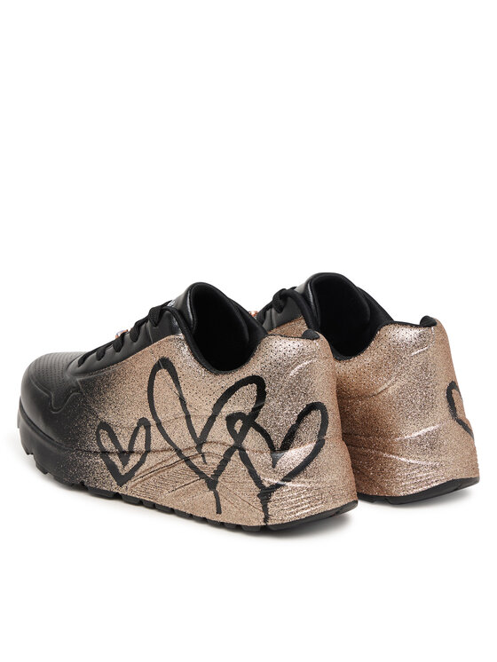 Skechers Sportcipők Skechers Jgoldcrown: Uno Lite - Heartdust Forever 310814L Fekete