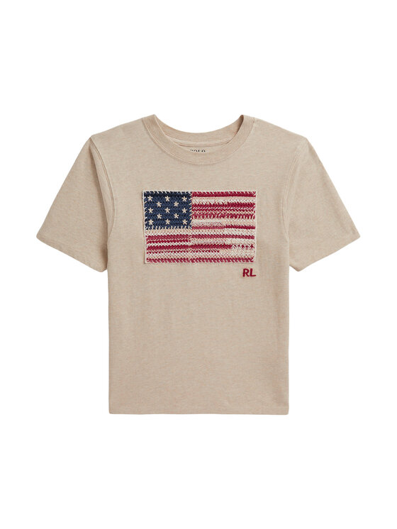 Polo Ralph Lauren Polo Ralph Lauren Camiseta 313B20043001 Beis Regular Fit