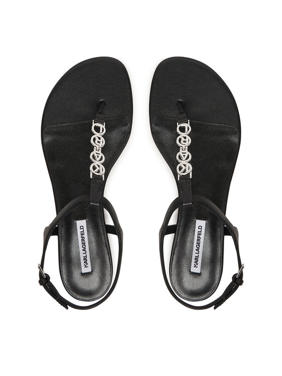 KARL LAGERFELD Босоніжки KARL LAGERFELD KL82516 Чорний