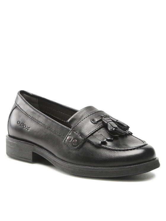 Geox Pusbačiai Geox J Agata A J4449A 00043 C9999 S Juoda