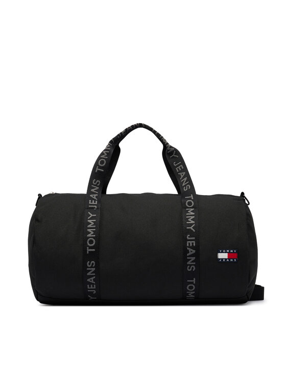 Tommy Jeans Pārnēsajamā soma Tommy Jeans Tjm Ess Daily Duffle AM0AM14470 Melns