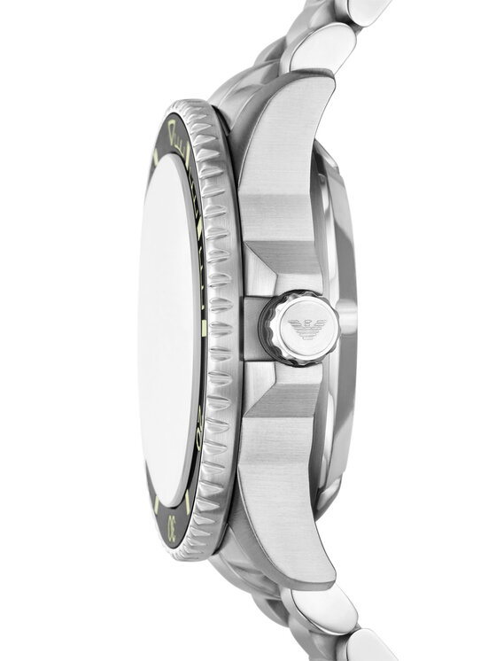 Emporio Armani Годинник Emporio Armani Sea Explorer AR60083 Срібний
