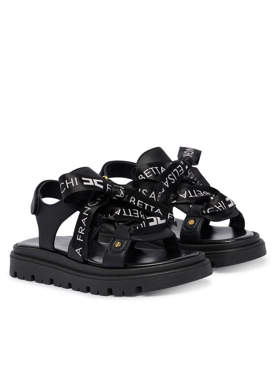 Elisabetta Franchi Босоніжки Elisabetta Franchi F4A2-E0588-1733999-S Чорний
