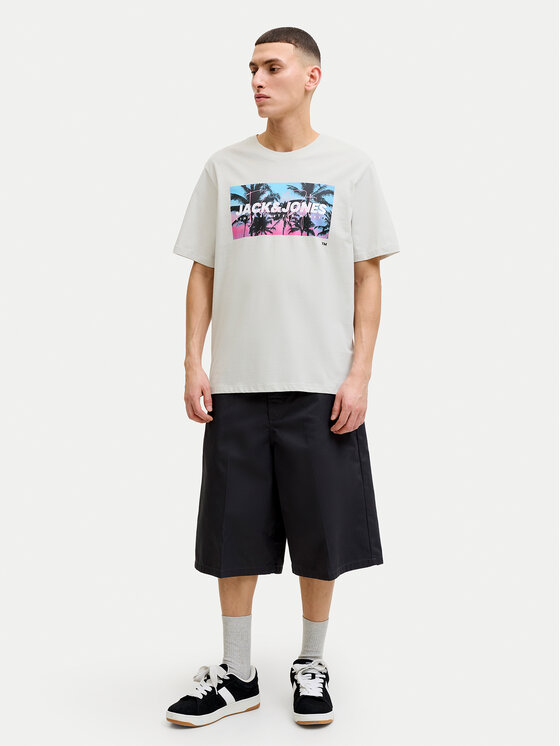Jack & Jones Jack & Jones Camiseta Indiana Tee 12288112 Gris Regular Fit