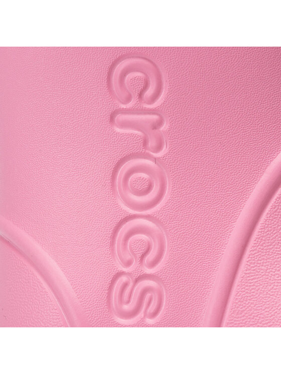 Crocs Гумові чоботи Crocs Crocband Rain Boot K 205827 Рожевий