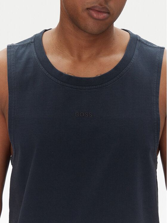 BOSS BOSS Trikó 50536739 Sötétkék Regular Fit