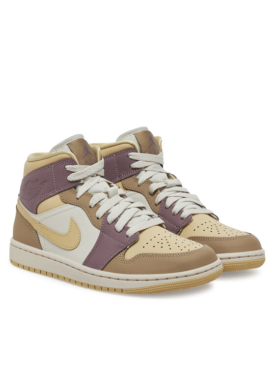 Nike Снікерcи Nike Air Jordan 1 Mid HV2370 100 Бежевий