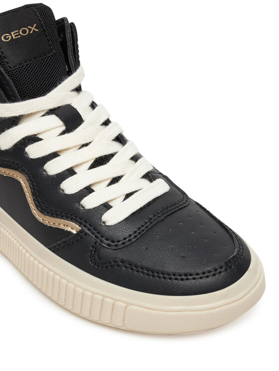 Geox Sneakersy Geox J Laquinny J56M3B 05402 C0531 S Černá