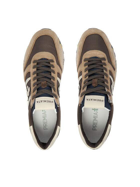 Premiata Sneakersy Premiata Lander Var 7704 Hnedá