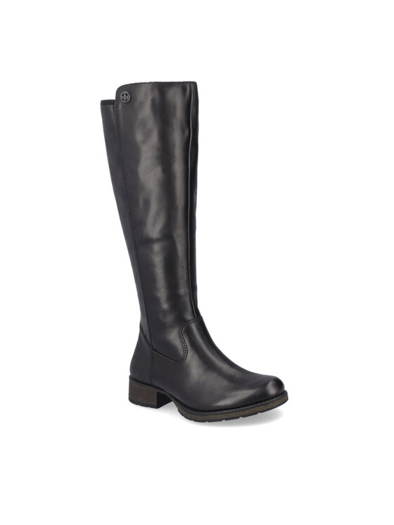 Rieker Kozačky Rieker Z9591-01 Černá