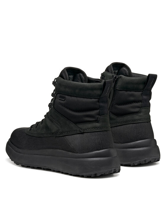 Geox Trekingová obuv Geox U Granito + Grip B A U56FZD 04550 C9999 Čierna