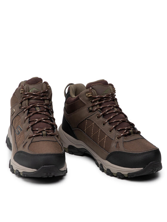 Skechers Turistická obuv Skechers Melano 204477/CHOC Hnědá