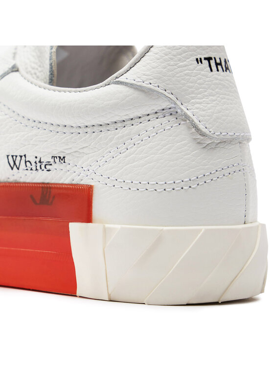 Off-White Snīkeri Off-White Low Vulcanized IA178S22LEA0020101 Balts