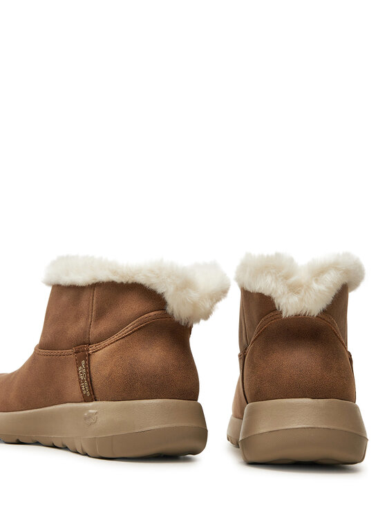 Skechers Polokozačky Skechers On-the-GO Joy 144800/CSNT Hnědá