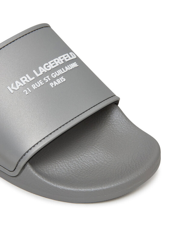 KARL LAGERFELD Шльопанці KARL LAGERFELD KL70008A Сірий