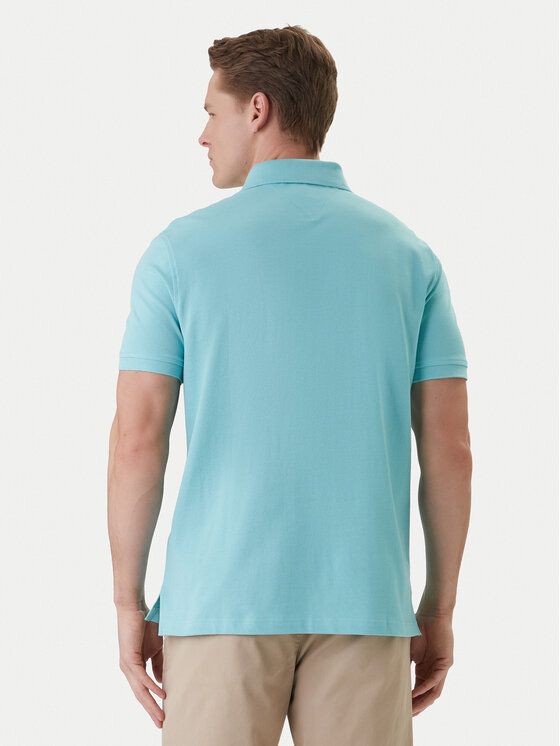 Tommy Hilfiger Tommy Hilfiger Polo 1985 MW0MW17770 Turquesa Regular Fit