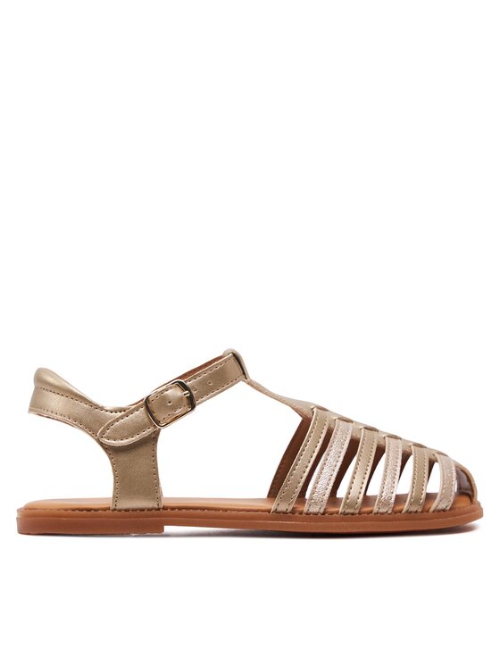 Geox Szandál Geox J Sandal Karly Girl J4535A 0NFQD C2010 S Arany