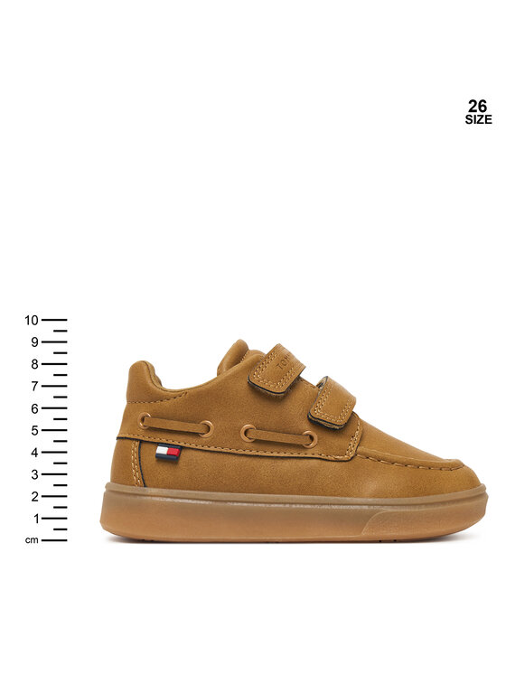 Tommy Hilfiger Półbuty Tommy Hilfiger Hector T1X4-35221-0315 M Brązowy jasny