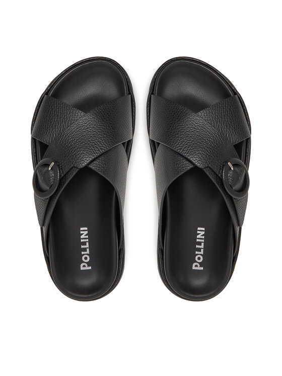 Pollini Шльопанці Pollini SA28134G0MTD0000 Чорний