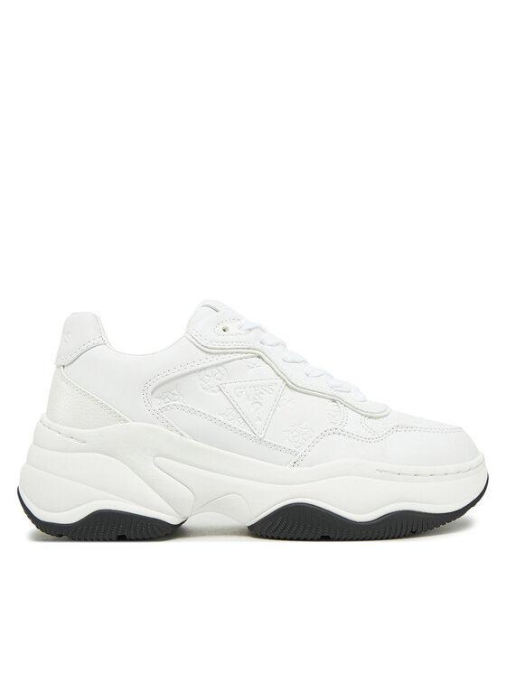 Guess Sneakersy Guess FLPHAP FAL12 Biela