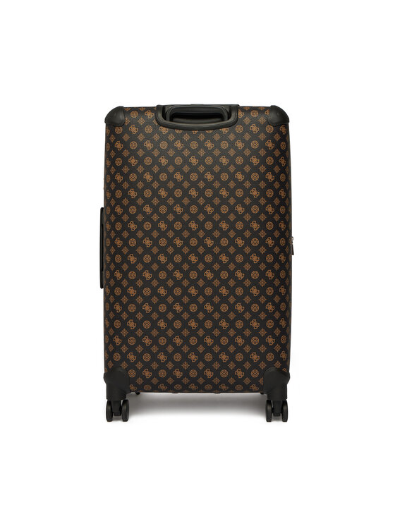Guess Велика валіза Guess Wilder Travel TWHP74 52988 Темно-коричневий
