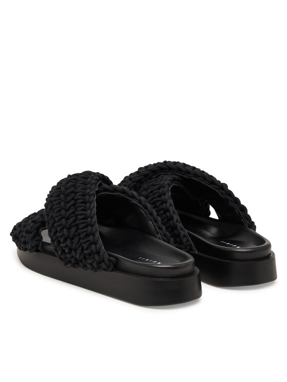 Inuikii Шльопанці Inuikii Woven 1004.003.0062 Чорний