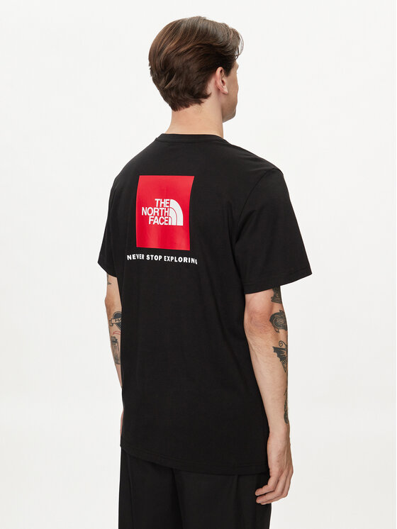The North Face The North Face T-shirt Redbox NF0A87NP Nero Regular Fit