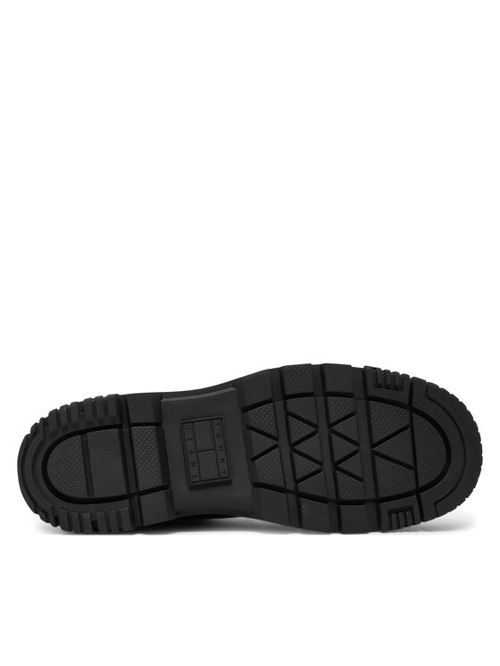 Tommy Jeans Ghete Tommy Jeans EM0EM01511 Negru