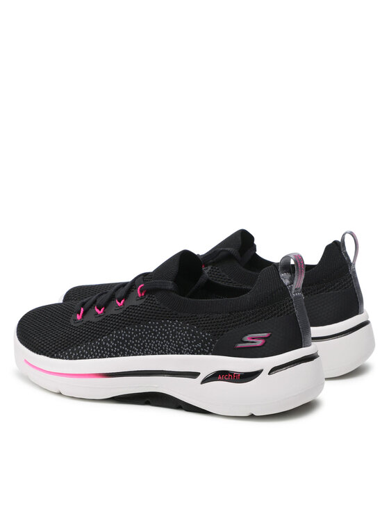 Skechers Снікерcи Skechers Go Walk Arch Fit 124863/BKHP Чорний