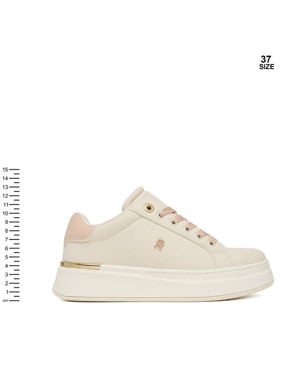 Tommy Hilfiger Сникърси Tommy Hilfiger T3A9-34253-1355 S Екрю