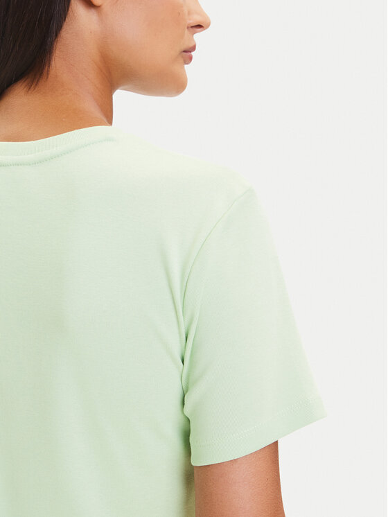 Tommy Hilfiger Tommy Hilfiger Camiseta New Cody WW0WW40587 Verde Slim Fit